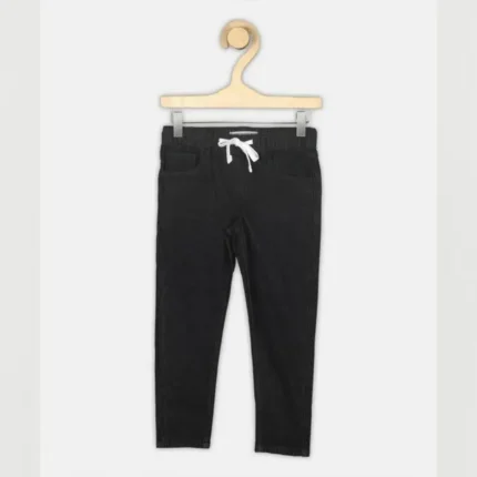 PROVOGUE Boys Slim Rise Black Jeans