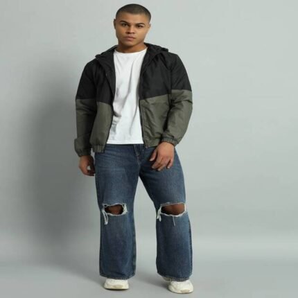 METRONAUT Half Sleeve Colorblock Men Padded Jacket