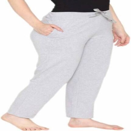 VAMI  Women Solid Grey Track Pants