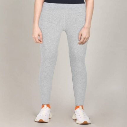 New Balance Solid Women Grey Tights