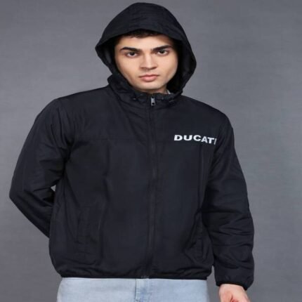 DUCATI Men Solid Casual Jacket